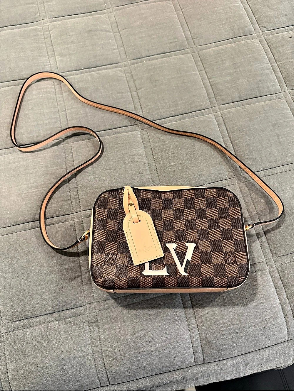 Louis Vuitton Damier Ebene Santa Monica Crossbody